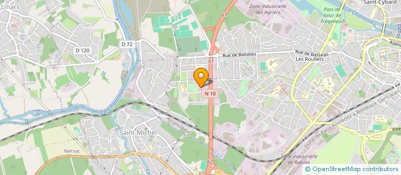 localisation de l'entreprise MONSIEUR LAHCEN BENSSAGIA à ANGOULEME