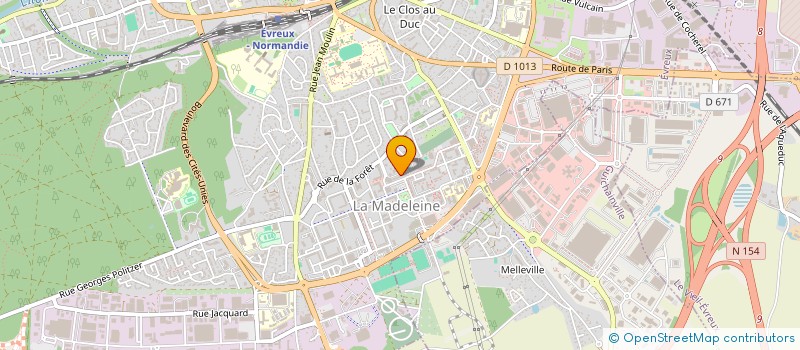 localisation de l'entreprise MONSIEUR LAHCEN BIGHARASEN  EVREUX