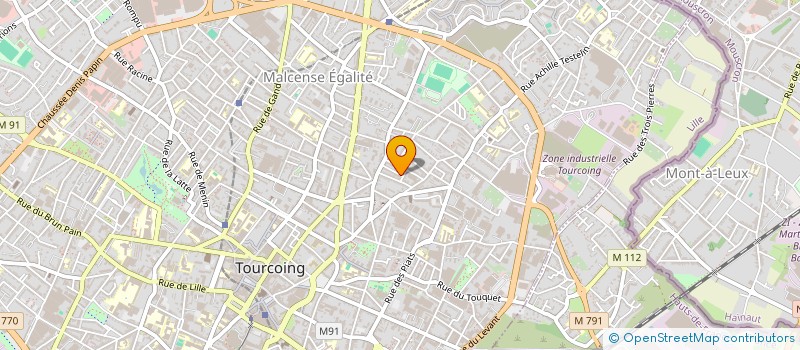 localisation de l'entreprise MONSIEUR LAHCEN BOURAME  TOURCOING