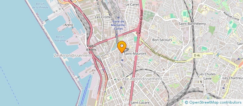 localisation de l'entreprise MONSIEUR LAHCEN DALI à MARSEILLE