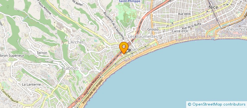 localisation de l'entreprise MONSIEUR LAHCEN DIMOU à NICE