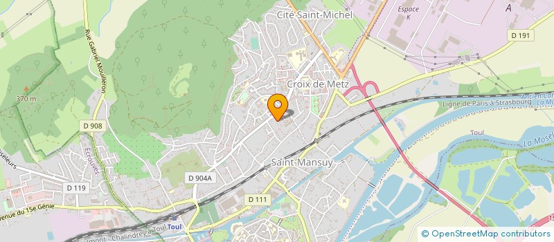 localisation de l'entreprise MONSIEUR LAHCEN DRAIFI  TOUL