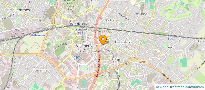 localisation de l'entreprise MONSIEUR LAHCEN EL AISOUGUE  VILLENEUVE-D'ASCQ