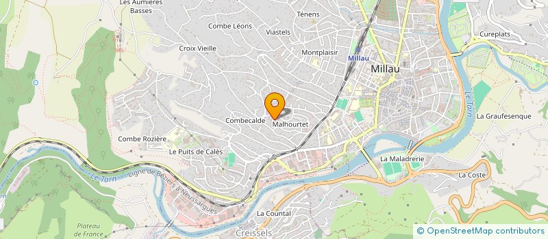 localisation de l'entreprise MONSIEUR LAHCEN EL FEKRI  MILLAU