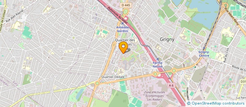 localisation de l'entreprise MONSIEUR LAHCEN EL GHARS  GRIGNY