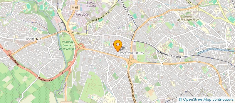 localisation de l'entreprise MONSIEUR LAHCEN EL HAMDAOUI à MONTPELLIER