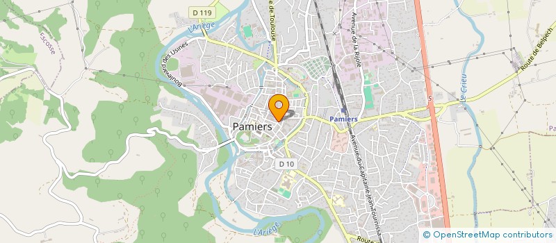 localisation de l'entreprise MONSIEUR LAHCEN EL IDRISSI à PAMIERS