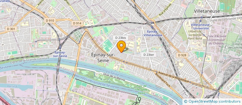 localisation de l'entreprise MONSIEUR LAHCEN EL MOUDARIF à EPINAY SUR SEINE