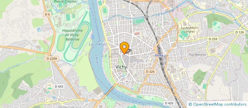 localisation de l'entreprise MONSIEUR LAHCEN ES SGHEIR à VICHY