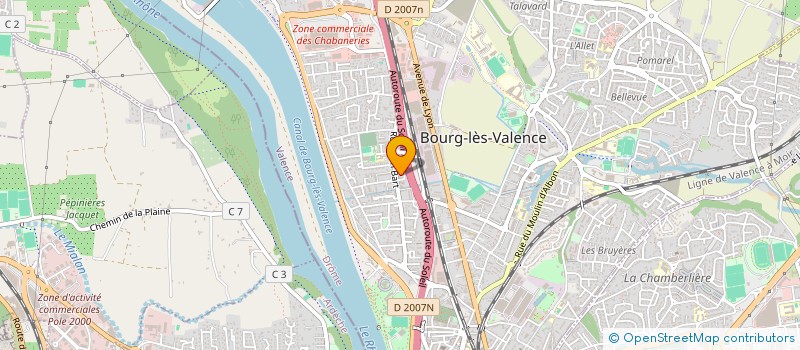 localisation de l'entreprise MONSIEUR LAHCEN ESSOUSY  BOURG-LES-VALENCE