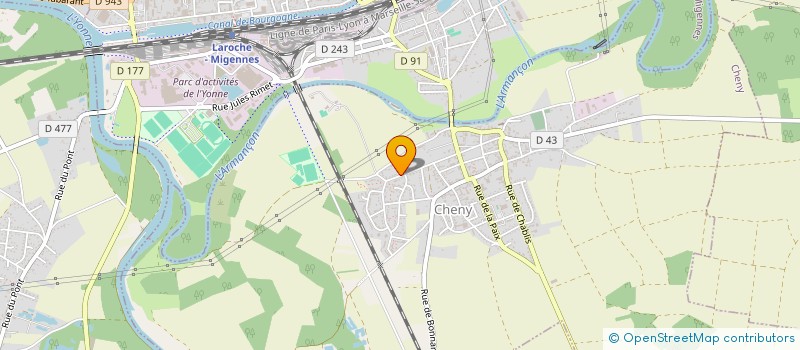 localisation de l'entreprise MONSIEUR LAHCEN FARISSI  CHENY