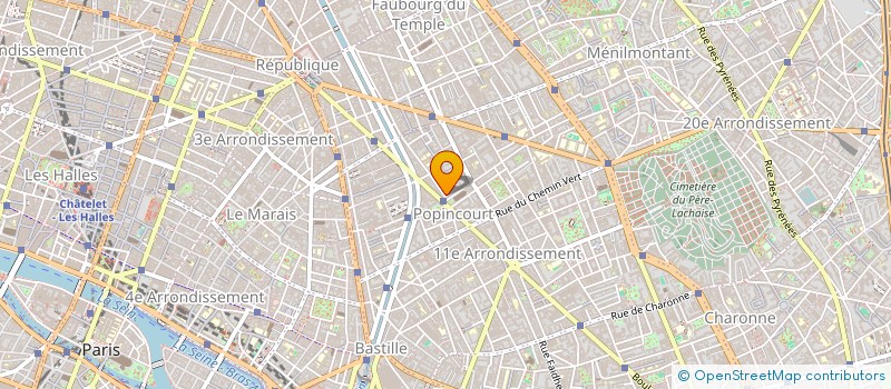 localisation de l'entreprise MONSIEUR LAHCEN GADDI à PARIS