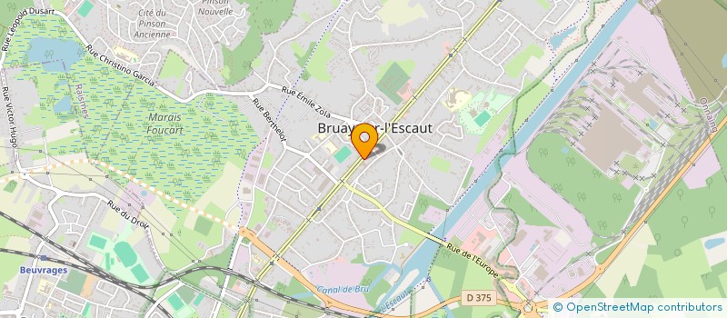 localisation de l'entreprise MONSIEUR LAHCEN HACHTOUR à BRUAY-SUR-L'ESCAUT