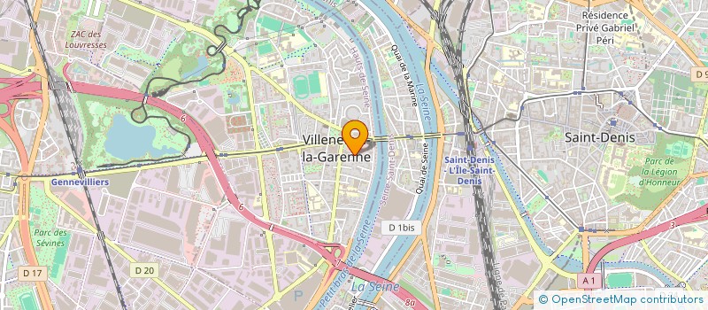 localisation de l'entreprise MONSIEUR LAHCEN HAMOUALI à VILLENEUVE-LA-GARENNE