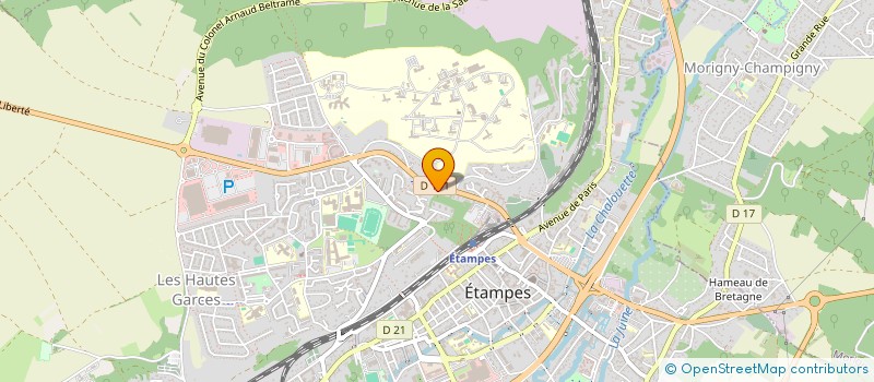 localisation de l'entreprise MONSIEUR LAHCEN IDRISSI EL KADOURI  ETAMPES