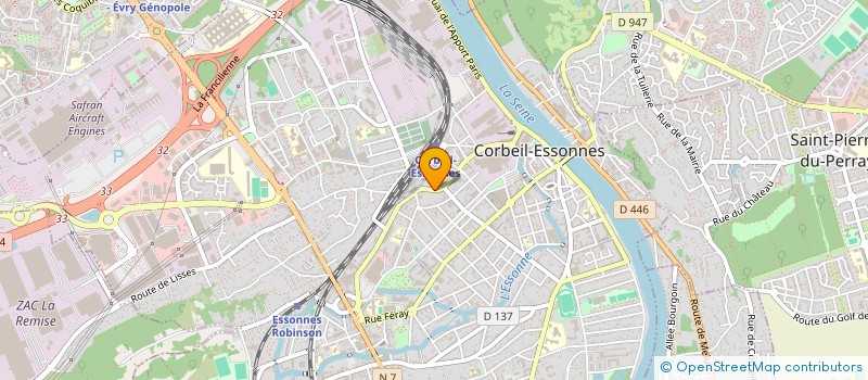 localisation de l'entreprise MONSIEUR LAHCEN JOUANE à CORBEIL-ESSONNES