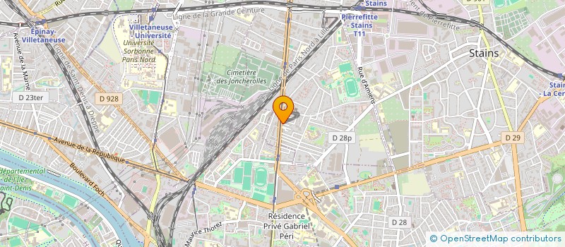 localisation de l'entreprise MONSIEUR LAHCEN KADID à PIERREFITTE-SUR-SEINE