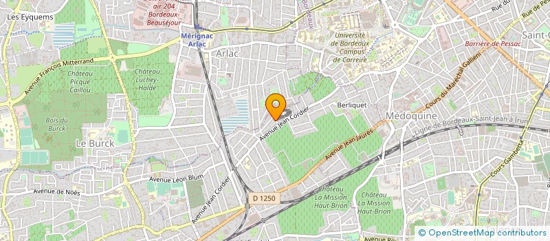 localisation de l'entreprise MONSIEUR LAHCEN KARMANE  PESSAC