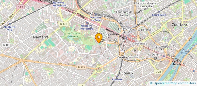 localisation de l'entreprise MONSIEUR LAHCEN KAS  NANTERRE