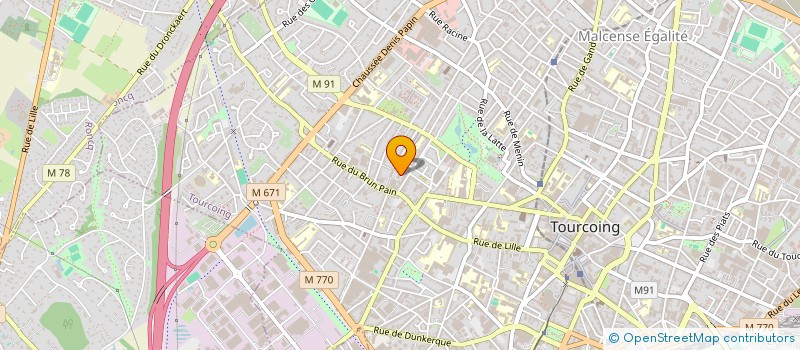 localisation de l'entreprise MONSIEUR LAHCEN LMANE  TOURCOING