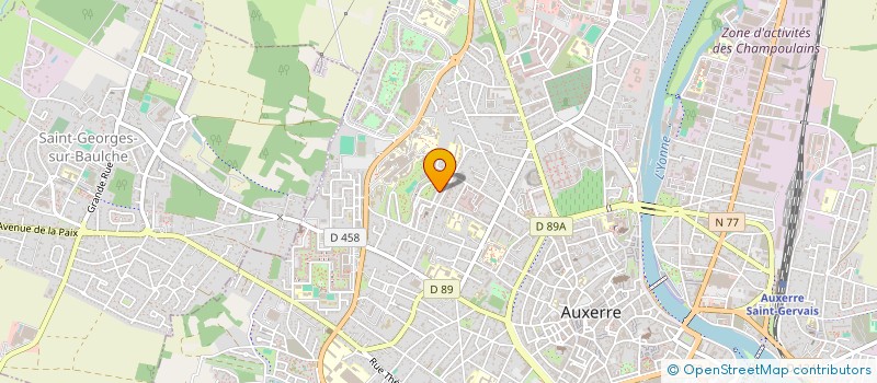 localisation de l'entreprise MONSIEUR LAHCEN LOUBAIR à AUXERRE