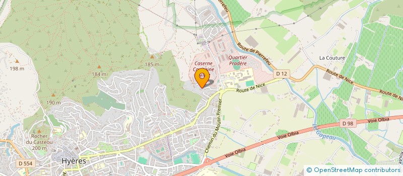 localisation de l'entreprise MONSIEUR LAHCEN M RANI ALAOUI  HYERES