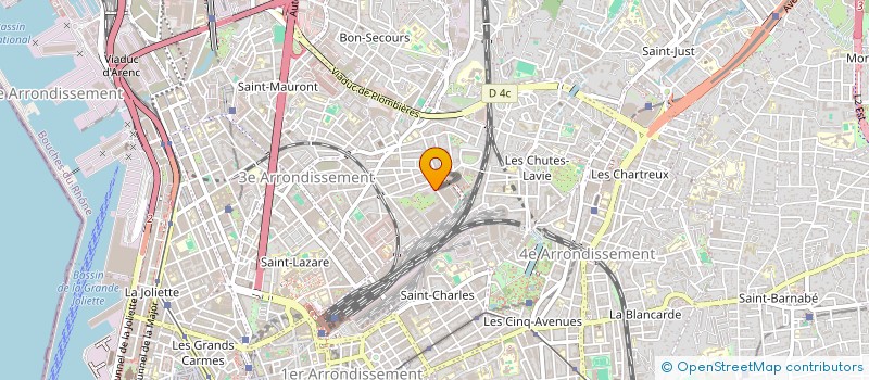 localisation de l'entreprise MONSIEUR LAHCEN MBARKI à MARSEILLE