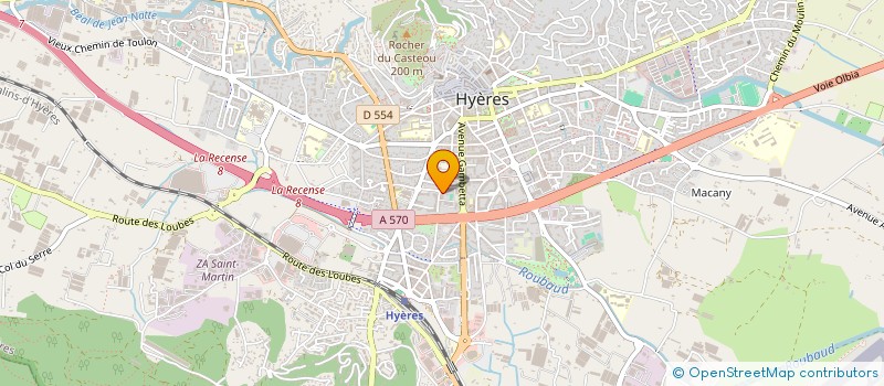 localisation de l'entreprise MONSIEUR LAHCEN OUAHMAN à HYERES