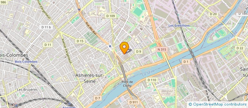 localisation de l'entreprise MONSIEUR LAHCEN OUAMI à GENNEVILLIERS