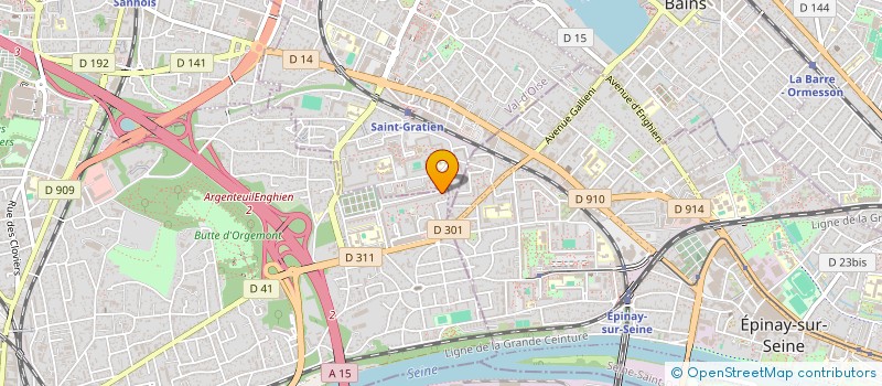 localisation de l'entreprise MONSIEUR LAHCEN OUAZZANE  ARGENTEUIL