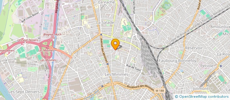 localisation de l'entreprise MONSIEUR LAHCEN OULKHIR à TOULOUSE