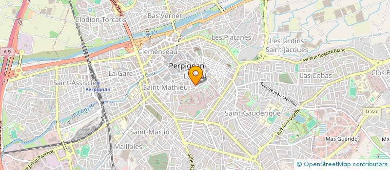 localisation de l'entreprise MONSIEUR LAHCEN OURRAD  PERPIGNAN