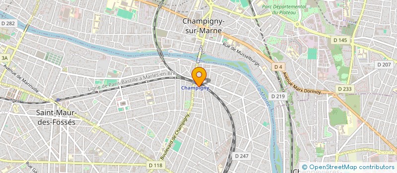 localisation de l'entreprise MONSIEUR LAHCEN RAISSI à SAINT-MAUR-DES-FOSSES