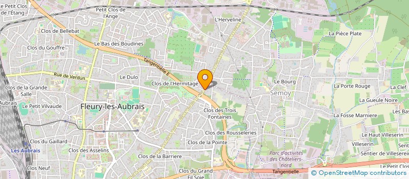 localisation de l'entreprise MONSIEUR LAHCEN RUIJAA à ORLEANS