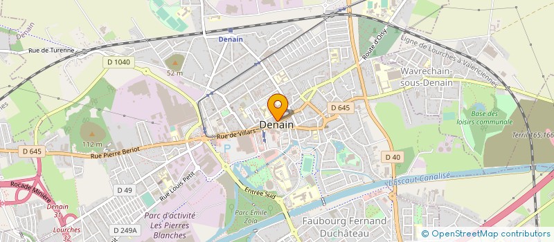localisation de l'entreprise MONSIEUR LAHCEN SOROR à DENAIN