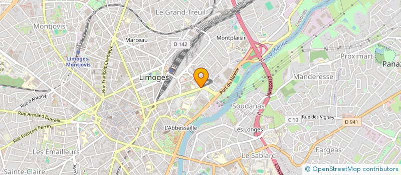localisation de l'entreprise MONSIEUR LAHCEN STITOU à LIMOGES
