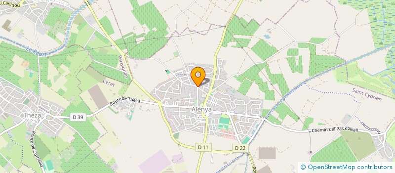 localisation de l'entreprise MONSIEUR LAHCEN TIGGA  ALENYA