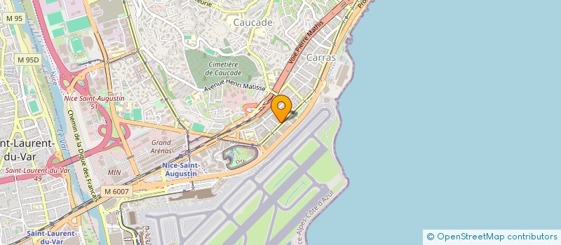 localisation de l'entreprise MONSIEUR LAHCENE AFOUN à NICE