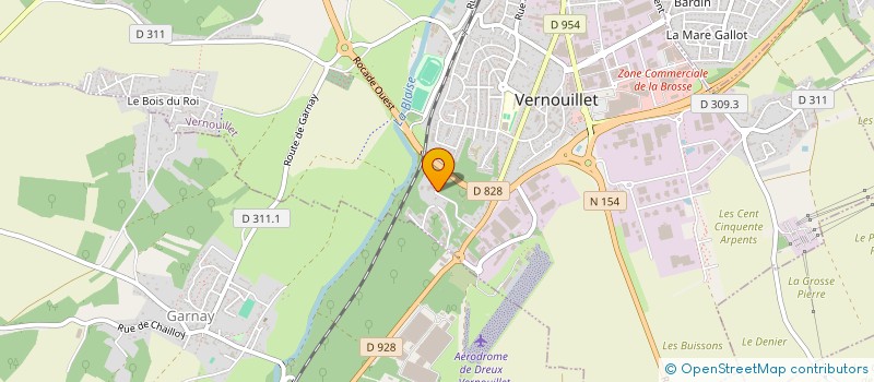 localisation de l'entreprise MONSIEUR LAHCENE ATTROUN à VERNOUILLET