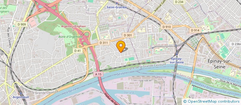 localisation de l'entreprise MONSIEUR LAHCENE BELLABAS  ARGENTEUIL