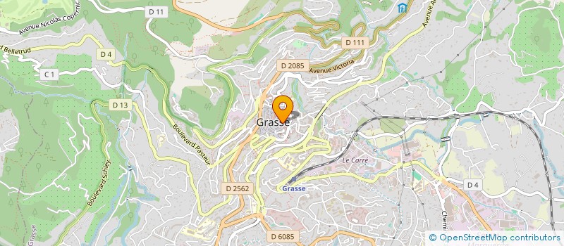 localisation de l'entreprise MONSIEUR LAHCENE BEN MILOUDI à GRASSE