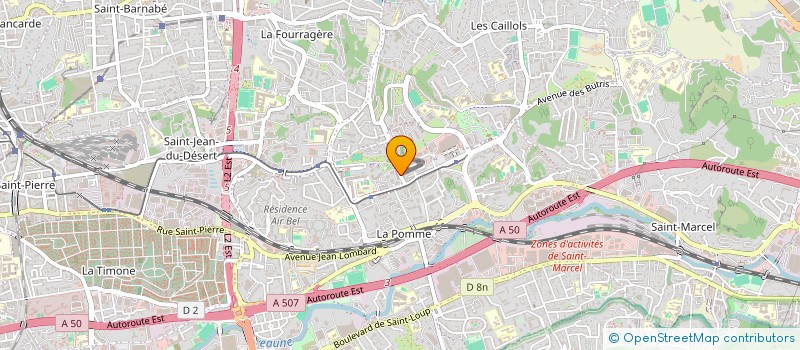 localisation de l'entreprise MONSIEUR LAHCENE BENGRAB à MARSEILLE