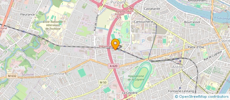 localisation de l'entreprise MONSIEUR LAHCENE BOUDANI à TOULOUSE