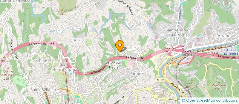 localisation de l'entreprise MONSIEUR LAHCENE DEBZA  NICE