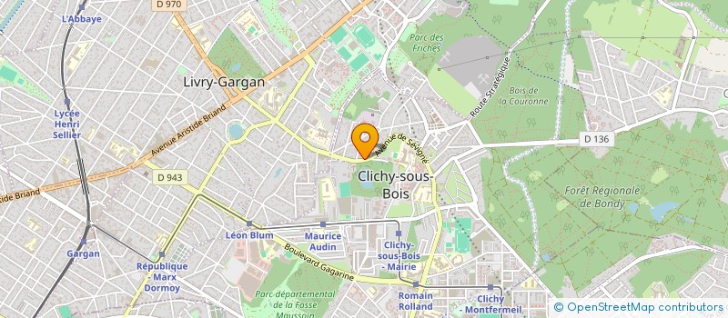 localisation de l'entreprise MONSIEUR LAHCENE DJERBOUA à CLICHY-SOUS-BOIS