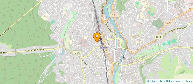 localisation de l'entreprise MONSIEUR LAHCENE FERLI  EPINAL