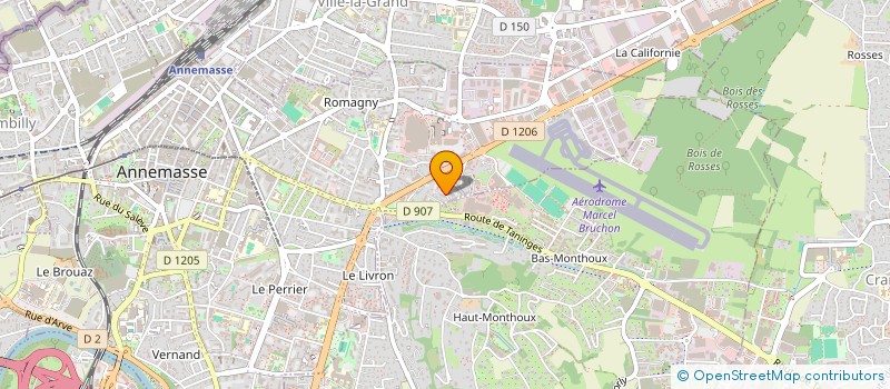 localisation de l'entreprise MONSIEUR LAHCENE GOUAREF à ANNEMASSE