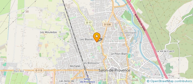 localisation de l'entreprise MONSIEUR LAHCENE HADDOU  SALON-DE-PROVENCE