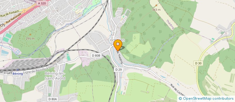 localisation de l'entreprise MONSIEUR LAHCENE LAHMAR  TALANGE