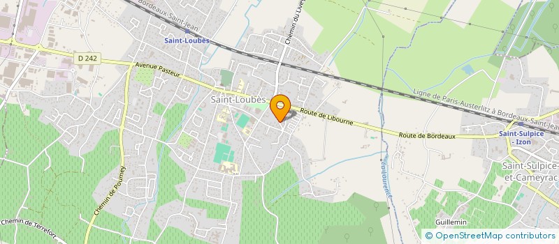 localisation de l'entreprise MONSIEUR LAHCENE LASMI  SAINT-LOUBES